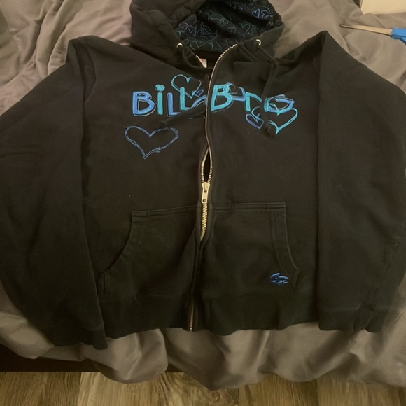 Billabong heart sweatshirt XL - Picture 3 of 4